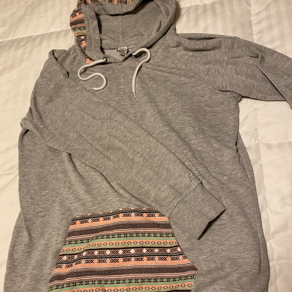 Gray/Aztec Empyre hoodie!